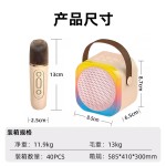 H12炫彩K歌蓝牙音响话筒音箱麦克风音响无线家庭KTV套装蓝牙音箱