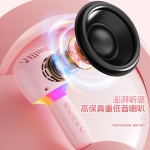 话筒音响一体麦克风低音炮蓝牙小音箱家庭唱歌大音量无线KTV神器