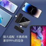 跨境F12F16无线领夹麦克风夹领式手机直播话筒网红视频收音降噪麦