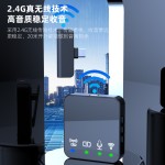 跨境无线领夹麦克风手机抖音直播视频vlog降噪录音话筒收音麦夹