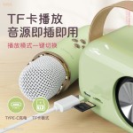 C20plus音响无线蓝牙音箱麦克风一体机儿童K歌话筒女生礼品低音