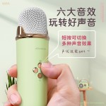 C20plus音响无线蓝牙音箱麦克风一体机儿童K歌话筒女生礼品低音