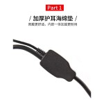 小蜜蜂麦克风扩音器老师教师用有线领夹头戴式讲课话筒耳麦直播