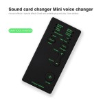 跨境M1手机电脑声卡变声器美音电竞吃鸡游戏户外抖音主播歌话筒