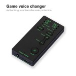 跨境M1手机电脑声卡变声器美音电竞吃鸡游戏户外抖音主播歌话筒
