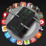跨境M1手机电脑声卡变声器美音电竞吃鸡游戏户外抖音主播歌话筒