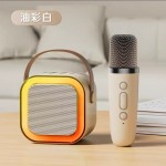 卡拉音响蓝牙麦克风家庭KTV套装无线蓝牙儿童户外露营音箱一体唱