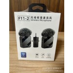 跨境无线领夹麦克风户外采访带货录音麦克风收音领夹麦2.4G无线麦