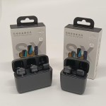 跨境SX6SX5无线领夹麦克风带数显充电仓直播户外降噪高清收音录音