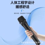 2.4G无线麦克风一拖二家用KTV舞台麦直播K歌专业手持蓝牙话筒 （含认证）