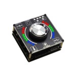 10W/15W/20W立体声蓝牙功放板模块12V/24V数字功放带频谱音量D15H