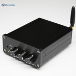 外贸爆款 高低音调节数字功放100W x2 蓝牙5.0双声道立体声