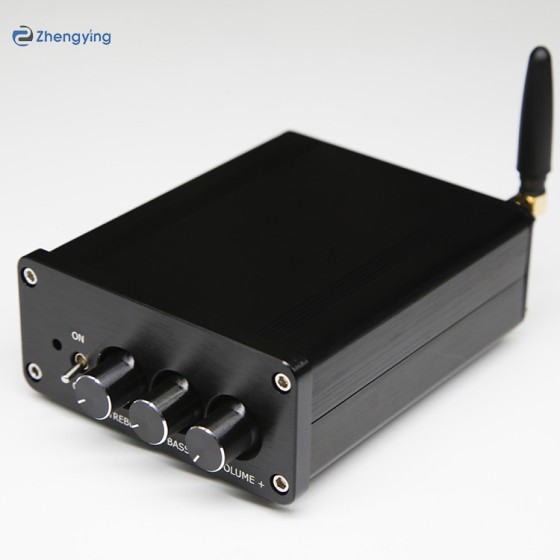 外贸爆款 高低音调节数字功放100W x2 蓝牙5.0双声道立体声