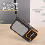 新款指针收音机w-916便携式充电款带阅读灯功能FM/AM两波段收音机 (含认证）