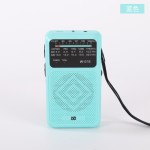跨境新品w918指针款收音机双模供电FM/AM/SW全波段全频道收音机 （含认证）