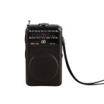 跨境热销收音机w-215新款FM/AM全波段全频道收音机便携式收音机 (含认证）