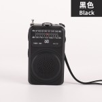 跨境热销收音机w-215新款FM/AM全波段全频道收音机便携式收音机 (含认证）