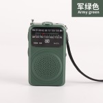 跨境热销收音机w-215新款FM/AM全波段全频道收音机便携式收音机 (含认证）