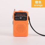 跨境热销收音机w-215新款FM/AM全波段全频道收音机便携式收音机 (含认证）