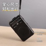 跨境热销收音机w-215新款FM/AM全波段全频道收音机便携式收音机 (含认证）