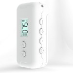 FM调频收音机采用LCD液晶显示时间电量DSP接收机数显数字可充电