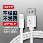 品瞬数据线适用苹果14iPhone13加长12proMax手机PD快充充电线批发