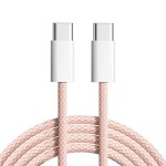 适用苹果iPhone15-17数据线编织手机笔记本双typec快充充电线