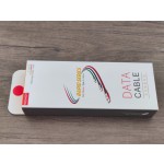 液态硅胶一拖三充电线批发usb线适用华为苹果typec安卓快充数据线