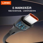 适用苹果16promax华为编织数据线2m文件传输100W快充数据线工厂