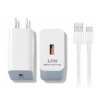 MAX120充电头数据线type-c适用华为荣耀安卓手机充电线套装充电器
