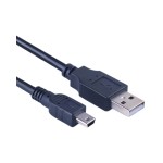 USB2.0转mini梯形口5Pin数据线转USB转T型口迷你MP345数据充电线