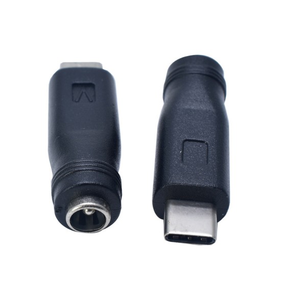 Type-C转接头 DC5.5*2.1mm母头转Type-C公口转换头