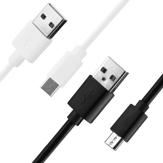 USB充电线microUSB充电线2A充电线 2芯安卓充电线0.3-3米