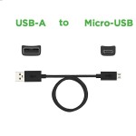 USB充电线microUSB充电线2A充电线 2芯安卓充电线0.3-3米