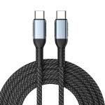 240W数据线5A适用华为小米笔记本编织pd双头Type-c100W快充数据线