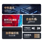 二合一耳机转接头适用安卓type-c苹果lightning转3.5mm音频转接线