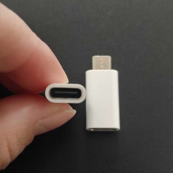 type_c转micro转接头安卓公转type_c母转接手机typec数据线转换