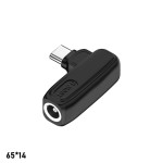 DC圆方口输入转typec转换器自动识别5v9v20v输出pd100W充电转接头