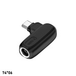 DC圆方口输入转typec转换器自动识别5v9v20v输出pd100W充电转接头
