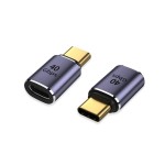 type-c公对母弯头USB4.0转接头雷电4笔记本电脑100W快充40Gbps