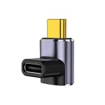 type-c公对母弯头USB4.0转接头雷电4笔记本电脑100W快充40Gbps