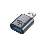 OTG全功能转接头type-c公对母USB3.1转接头 10GB硬盘充电数据传输