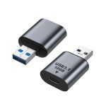 OTG全功能转接头type-c公对母USB3.1转接头 10GB硬盘充电数据传输