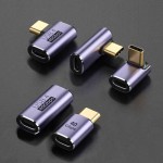 USB转接头Typec公对母直角L形U型弯头手机平板笔记本电脑OTG转换
