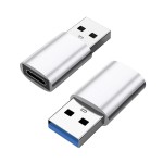 typec转接头3.0快充适用于苹果转otg手机u盘口车载充电usb转换器