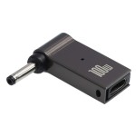 PD诱导弯头锌合金DC转接头适用于Type-C母转联想方口1145 100W20V