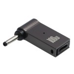 PD诱导弯头锌合金DC转接头适用于Type-C母转联想方口1145 100W20V