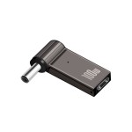 PD诱导弯头锌合金DC转接头适用于Type-C母转联想方口1145 100W20V