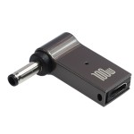 PD诱导弯头锌合金DC转接头适用于Type-C母转联想方口1145 100W20V