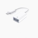 适用苹果外接U盘OTG转接头lightning转至USB优盘3.0转换器连接线